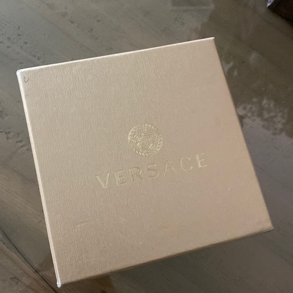 Versace box and booklet watch